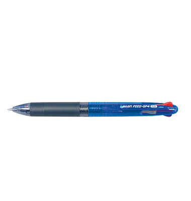 Kugelschreiber Feed GP 4 BeGreen BPKG-35R-M-BG, blau / schwarz / rot / gr&uuml;n, 0,4mm, nachf&uuml;llbar