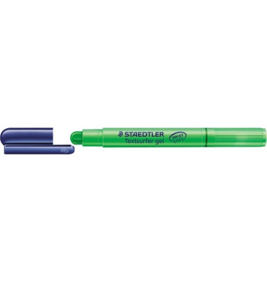 Textmarker Textsurfer Gel 264, 264-5, grün, 3mm Rundspitze