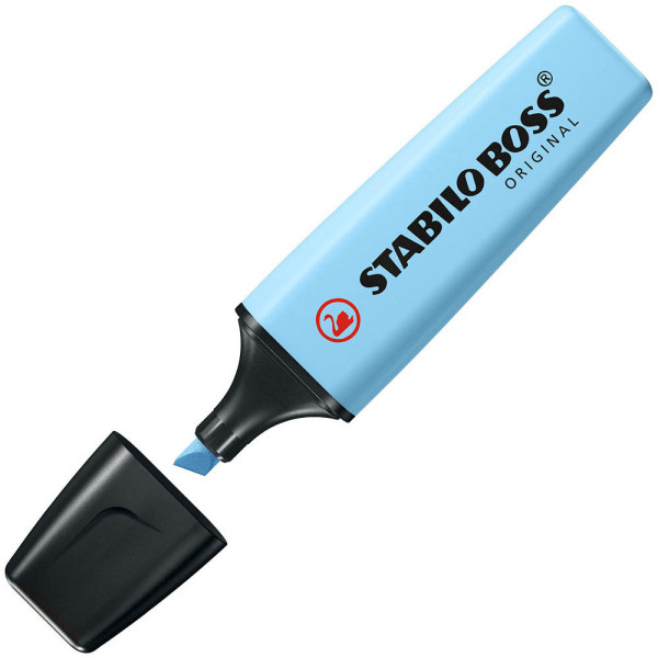 4006381566018 - Textmarker BOSS ORIGINAL Pastel 70 112 blau 2-5mm Keilspitze 4006381566018 Stabilo