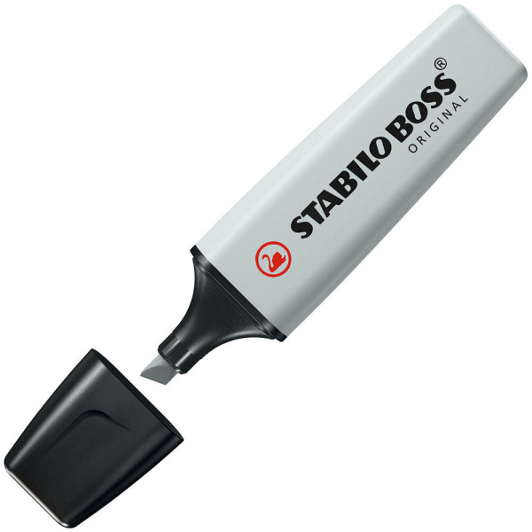 4006381566001 - Textmarker BOSS ORIGINAL Pastel 70 194 seidengrau 2-5mm Keilspitze 4006381566001 Stabilo