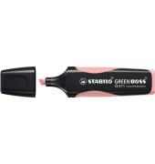 Textmarker GREEN BOSS Pastell, 6070/129,  rouge, 2-5mm Keilspitze