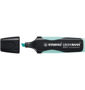 Textmarker GREEN BOSS Pastell, 6070/113, pastellt&uuml;rkis, 2-5mm Keilspitze
