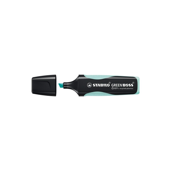 4006381564106 - Textmarker GREEN BOSS Pastell 6070 113 türkis 2-5mm Keilspitze 4006381564106 Stabilo
