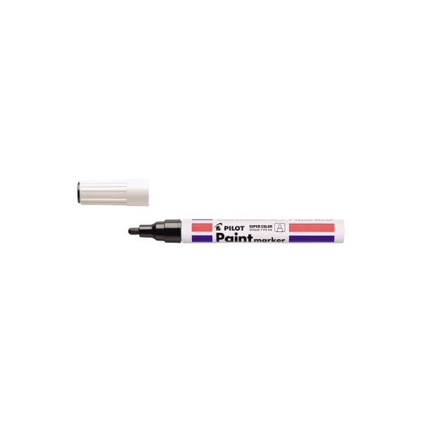 12 Stück Pilot Lackmarker Super Color 4.5, SC-PM-B, schwarz, 2mm Rundspitze 4902505095764 Pilot