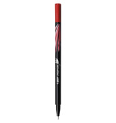 Fineliner intensity fine, 942084, schwarz/rot (Schreibfarbe: rot), 0,4mm