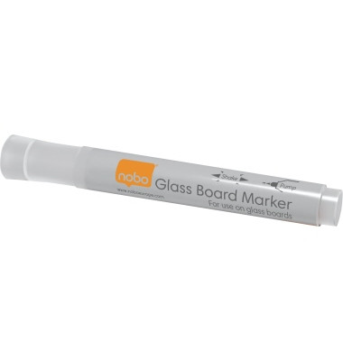  Glasboardmarker-Set 1905323, Etui, 4x wei&szlig;, 3mm Rundspitze