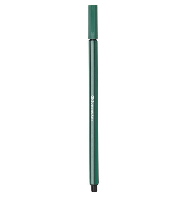 Fineliner, 3615, gr&uuml;n (Schreibfarbe: gr&uuml;n), 0,4mm