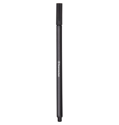 Fineliner, 3616, schwarz (Schreibfarbe: schwarz), 0,4mm