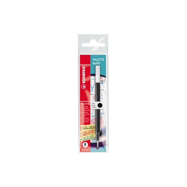 10 Stück Stabilo Nachfüllpatrone Gel PALETTE 268/046-01 0,4 sw 4006381552868 Stabilo