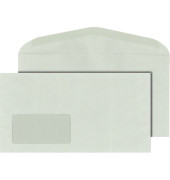 Briefumschlag 30013698 Kompakt mit Fenster nassklebend 75g grau