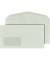 Kuvertierhüllen 30013698, Kompakt, 235x125mm, ASK, mit Fenster, nassklebend, 75g, grau