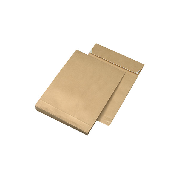 4003928917555 - Faltentaschen 30002221 E4 ohne Fenster haftklebend 40mm-Falte 150g braun 4003928917555 10 Stück