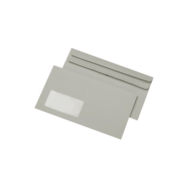 4003928708573 - Briefumschlag 30005430 Kompakt mit Fenster selbstklebend 75g grau 4003928708573 1000 Stück 4003928708573 - Briefumschlag 30005430 Kompakt mit Fenster selbstklebend 75g grau 4003928708573 1000 Stück