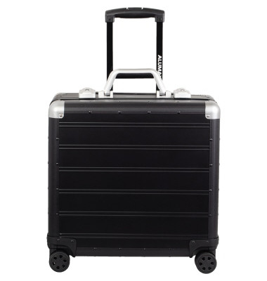 Business Trolley GEMINI 45173 Aluminium matt schwarz