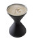 Standascher DIABOLO 574 H 60cm Durchm. 40cm verzinkt +1,5kg Sand