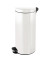 Tretabfalleimer H2404305 Silberionen 30l weiß