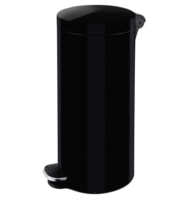 Tretabfalleimer H2404395 Silberionen 30l schwarz Tretabfalleimer H2404395 Silberionen 30l schwarz