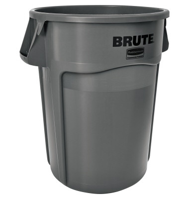 M&uuml;lleimer BRUTE, 167 Liter, Polypropylen (PP)Tragegriff Deckel Einsatz Griffrand