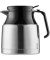Isolierkanne Mondial Push 2405, edelstahl/schwarz, 1,3 Liter