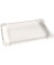 Teller 41514 Pappe rechteck 13x20cm weiß