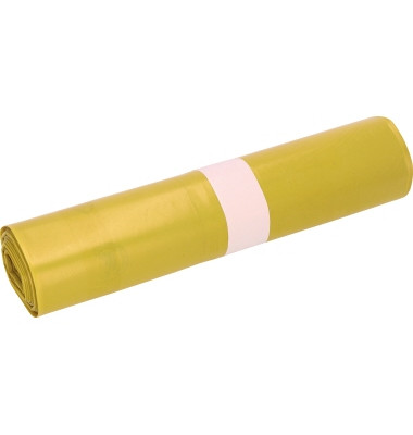 Müllsäcke 445011110 Premium, gelb, 120 Liter