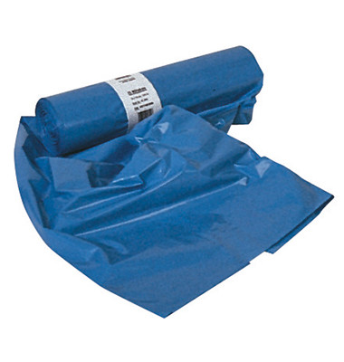 Müllsack 445011350 Typ 60, blau, 120 Liter, extrastark