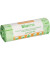 Kompostbeutel 06028 BIOLINE, Zeichen und Schrift kompostierbar, naturgrün, 20 Liter, offen, extrastark, kompostierbar