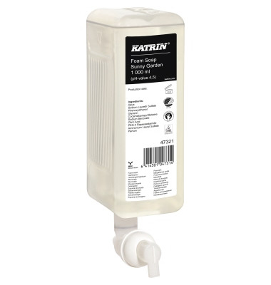 Schaumseifen 47321 Sunny Garden, parf&uuml;miert, 1000 ml, Kartusche