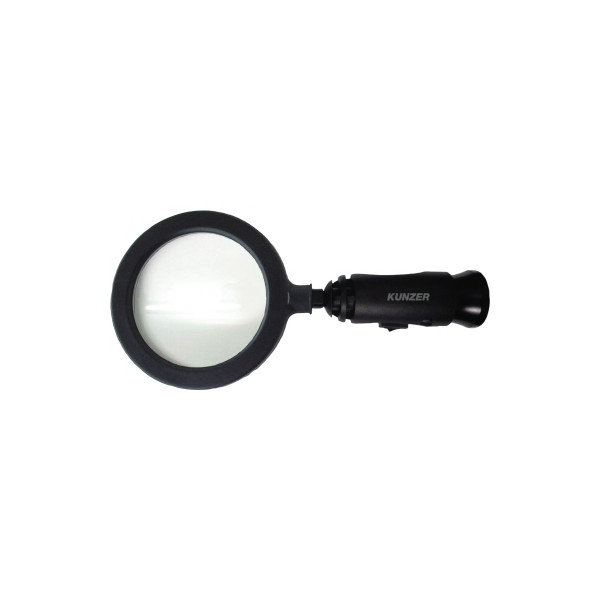 4260174661698 - 7LL01 Lupe Handlupe mit LED-Beleuchtung Linsengröße (Ø) 90 mm Schwarz