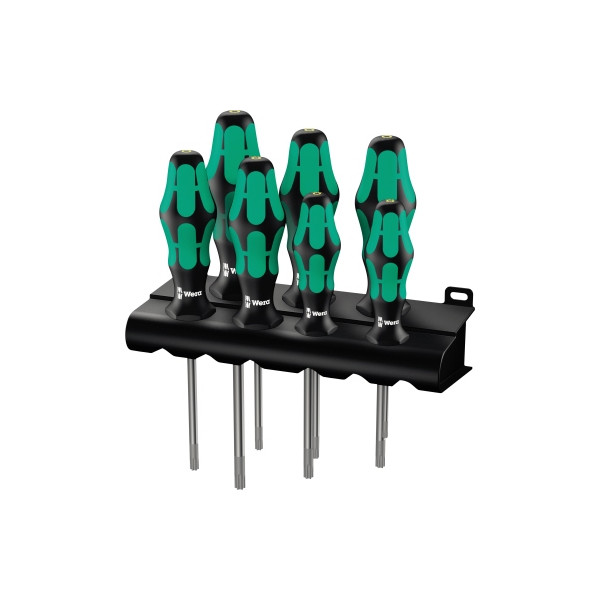 4013288118226 - 367 7 TORX® HF Kraftform Plus Schraubendrehersatz mit Haltefunktion + Rack 7-teilig