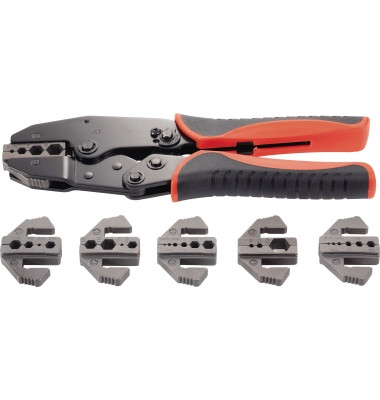 Crimpzange 818645 Koaxial-Steckverbinder 7teilig