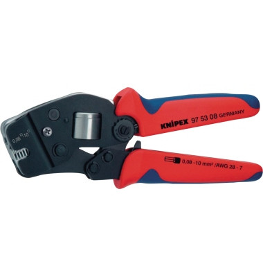 Crimpzange 97 53 08 190mm 0,08-10mm brüniert Crimpzange 97 53 08 190mm 0,08-10mm brüniert