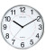Wanduhr Aria 400094280 28,5cm Kunststoff metallgrau