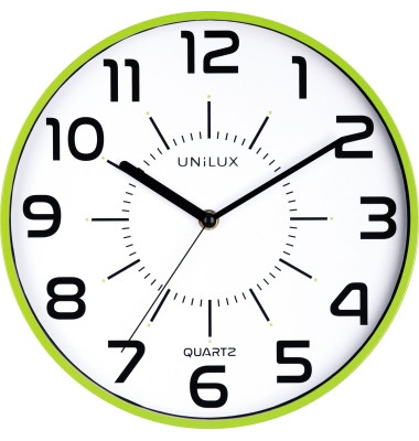 Wanduhr POP GREEN ANISE 400094284 +Batterien anis-grün
