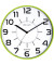 Wanduhr POP GREEN ANISE 400094284 +Batterien anis-grün