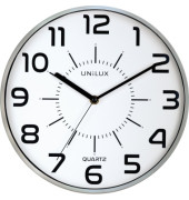 Wanduhr POP GREY 400094283 +Batterien metallgrau