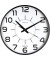 Wanduhr MAXI POP BLACK 400094487 +Batterien schwarz