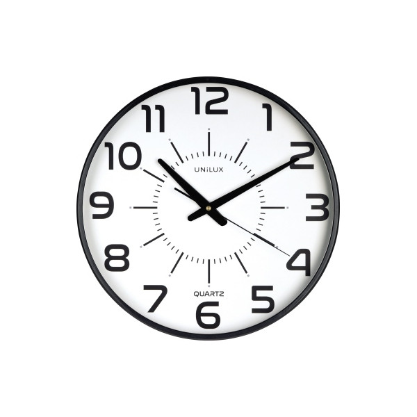 3595560023905 -  Wanduhr Maxi Pop 400094487 schwarz 375cm rund analog 3595560023905 Unilux