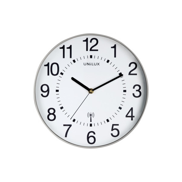 3595560024940 -  Wanduhr Maxi Wave 400094565 hellgrau 375cm rund analog 3595560024940 Unilux