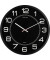 Wanduhr Mega 400094568 57,5cm Kunststoff sw