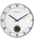  Wanduhr Tempus 400094592, metallgrau, 30,5cm, rund, analog + digital