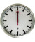 Wanduhr STATION 400124567 Funk metallgrau
