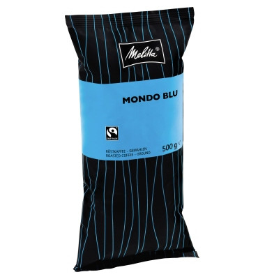Kaffee Gastronomie Mondo Blu 408 gemahlen 500g