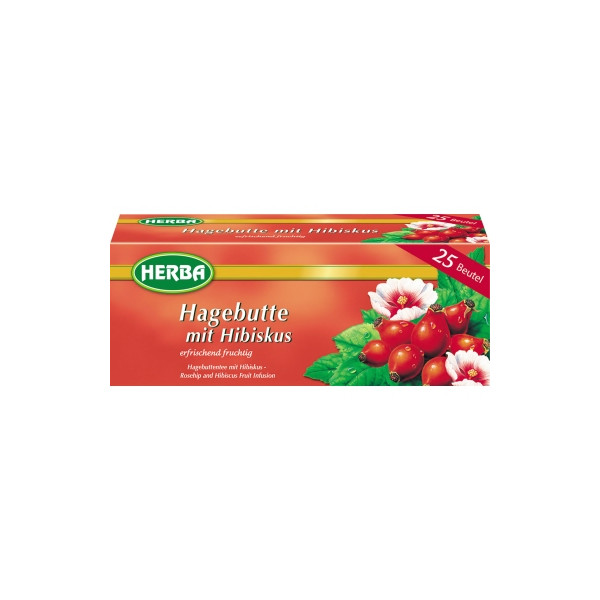 4009300076742 - Tee 7674 Hagebutte mit Hibiskus in Beuteln 4009300076742 25 Stück