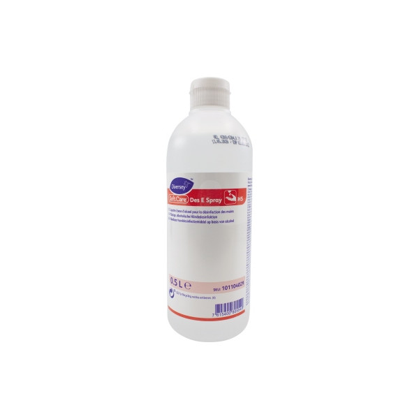 SOFT CARE Händedesinfektionsgel 101104029, parfümfrei, 500 ml, Flasche 7615400805549 SOFT CARE 500 Milliliter