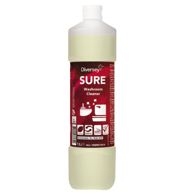 Badreiniger 100951914, No fragrance, Unscented, Perfume free, 1 Liter, Flasche