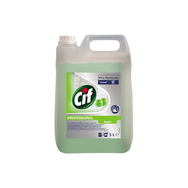 7615400764105 - Neutrale Produktlinie - WerkzeugHERO Cif Professional Allzweckreiniger Apfel 5 l (2 Kanister)