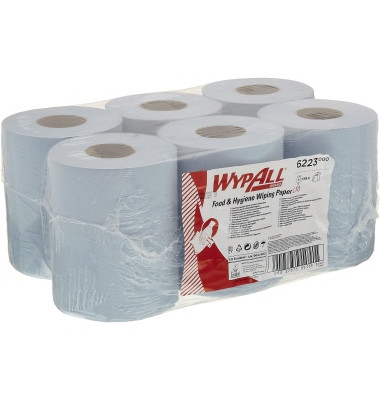 Wischtuch Reach 6223 1lagig blau 6x430 Bl./Pack. Wischtuch Reach 6223 1lagig blau 6x430 Bl./Pack.
