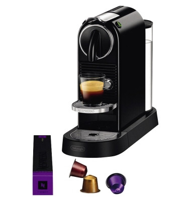 DeLonghi Espressomaschine EN 167.B Citiz 0132191173 sw inkl. Kapseln