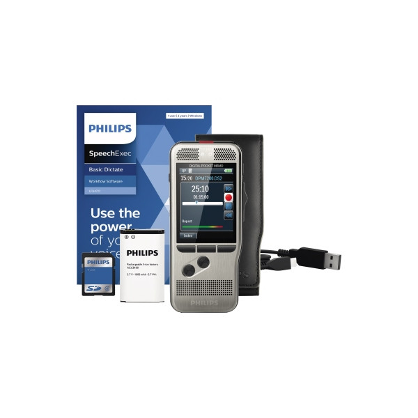 9120056503193 - DPM7200 02 PHILIPS PocketMemo DPM7200 digitales Diktiergerät 4 GB DPM7200 02 9120056503193